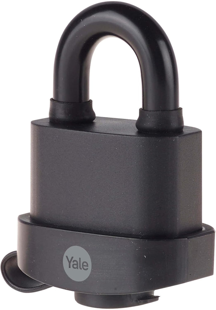 Yale - Y220B/51/118/3 hohe Sicherheit 51 mm wetterfestes Vorhängeschloss, 3er Set - offener Stahlbüg