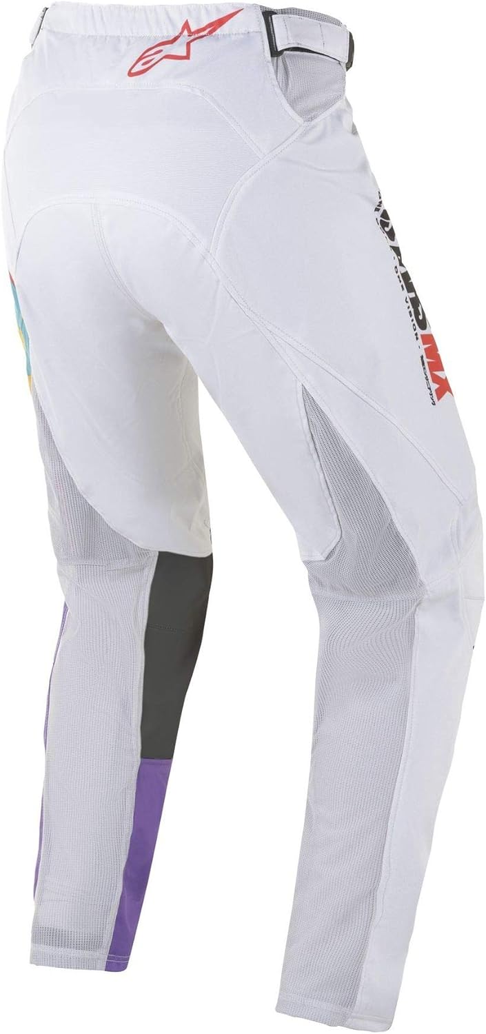 Alpinestars Racer Flagship Motocross Hose Weiss/Lila 32