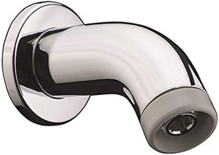 hansgrohe Brausearm 100mm, Chrom Chrom Auslauflänge 100mm, Chrom Auslauflänge 100mm