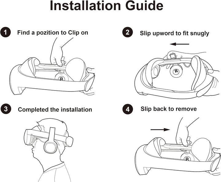 Stereo-VR-Kopfhörer, massgefertigt für Meta Quest Pro-voll immersiv verbessertes Audioerlebnis mit t