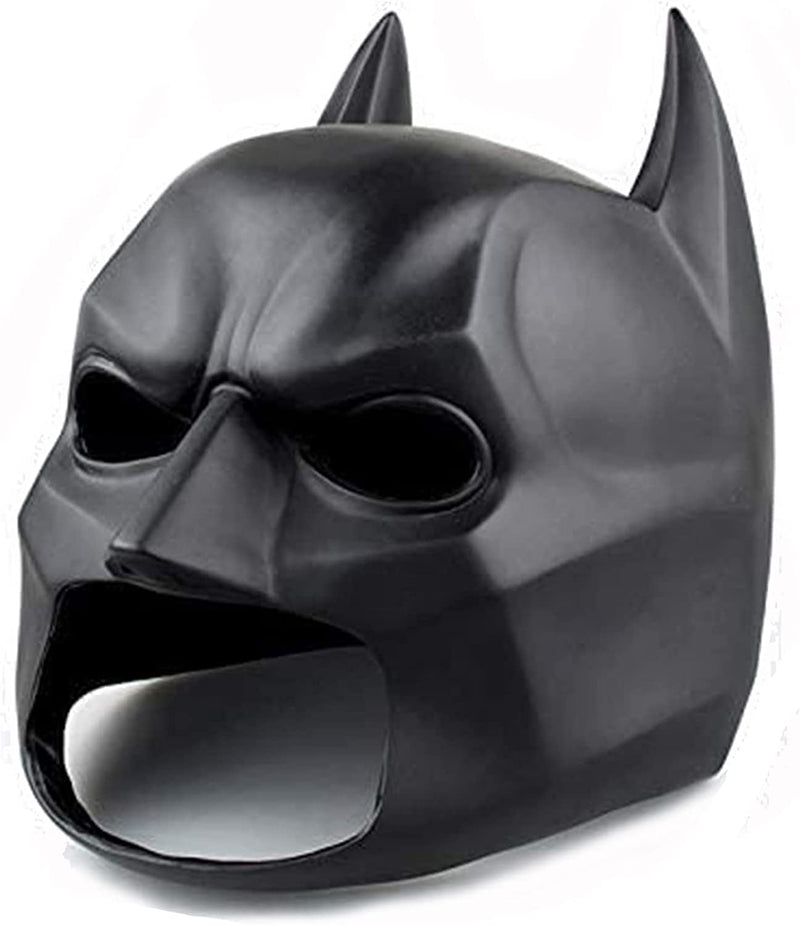 Superhero Bat Mask PVC Bruce Wayne New Movie Full Head Cosplay Accessories Masquerade Prop (PVC), pv