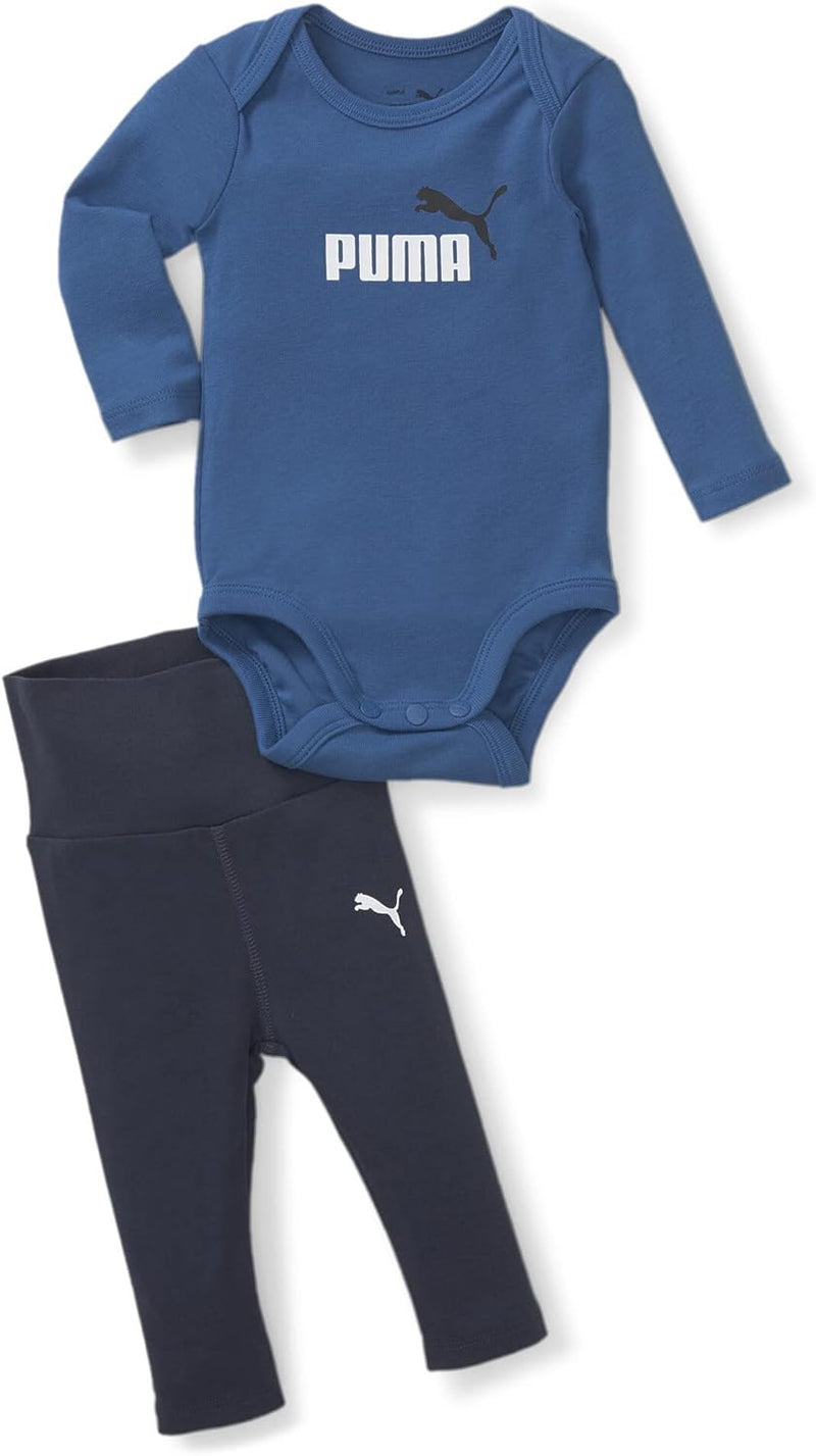 PUMA Unisex Suits Minicats Neugeborenen-Set Baby 62 Lake Blue Black