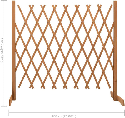 Festnight Holzzaun Pflanzgitter Gartenzaun Holz Rankgitter Balkon Sichtschutz Pflanzgitter Zaun Gart