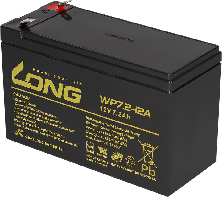 2X Ersatz Akku für 12V 7,2Ah kompatibel Treppenlift Sitzlift Flow 1 2 Minivator 950 2000 Acorn Super