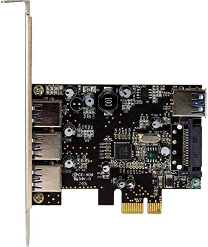 StarTech.com 4 Port PCI Express USB 3.0 Karte - 4-fach PCIe USB 3.0 Schnittstellenkarte - 3 Externe