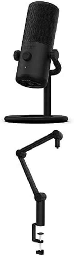 Nzxt Bundle of Capsule Mini Mic - Black Boom Arm Mini - Black