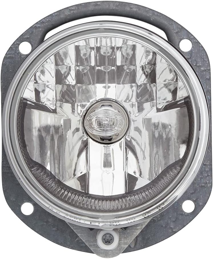 HELLA - FF-Nebelscheinwerfer - 90mm Essential - 24V - rund - Einbau - glasklare Streuscheibe - Licht