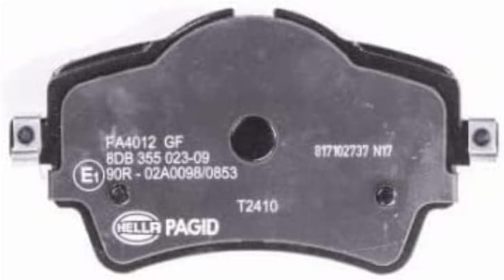 HELLA PAGID 8DB 355 023-091 Bremsbelagsatz - T2410 - Dicke/Stärke: 18.3mm - Bremssystem: Lucas - für