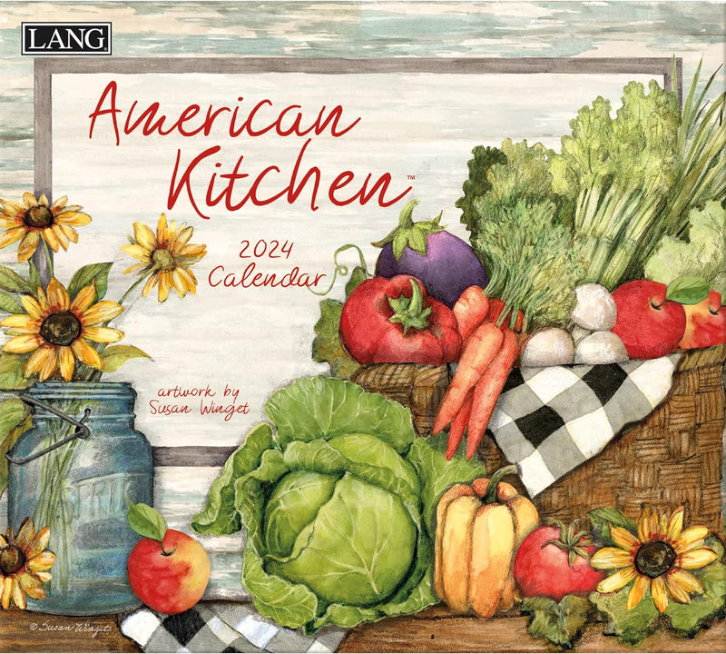 LANG American Kitchen 2024 Wandkalender (24991001891), 2024