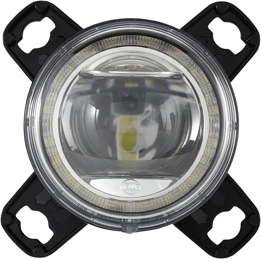 HELLA - LED/DE-Scheinwerfereinsatz, Hauptscheinwerfer - 90mm Performance L4060 - 12/24V - 1ML 012 48
