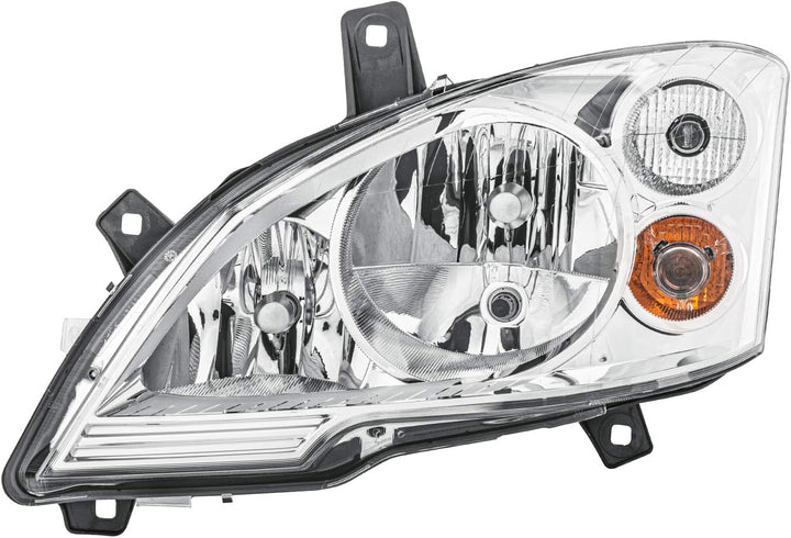 HELLA 1EG 009 627-011 Halogen-Hauptscheinwerfer - links - für u.a. Mercedes-Benz Vito / Mixto Box (W