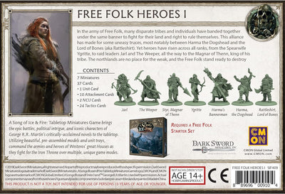 A Song of Ice and Fire - Free Folk Heroes Box 1 - EN Free Folk Free Folk Heroes I, Free Folk Free Fo