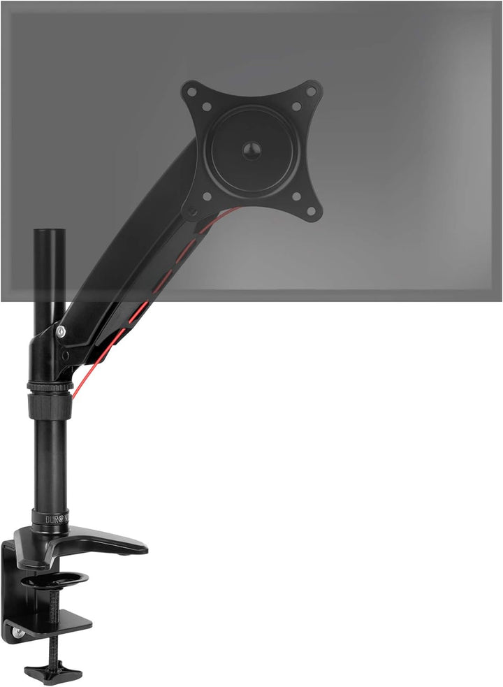 Duronic DM551X1 Monitor-Armständer/Tischhalterung für 15-27 LED-LCD-Bildschirm, VESA 75/100, 7,8 kg