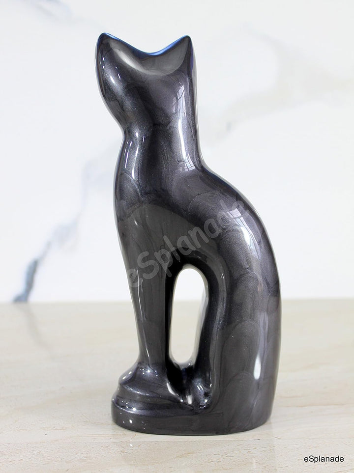 eSplanade pet cat cremation urn memorials urn behälter glas topf | Messingurne | Metallurne | Grabur