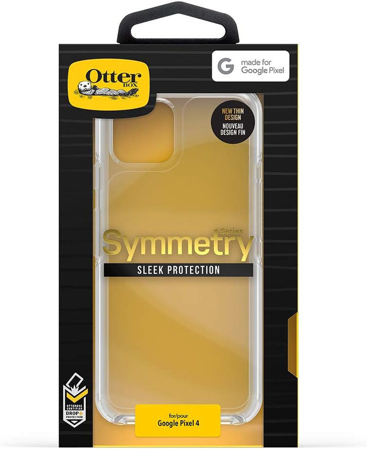 OtterBox Symmetry Clear Hülle für Pixel 4, stossfest, sturzsicher, schützende dünne Hülle, 3x getest