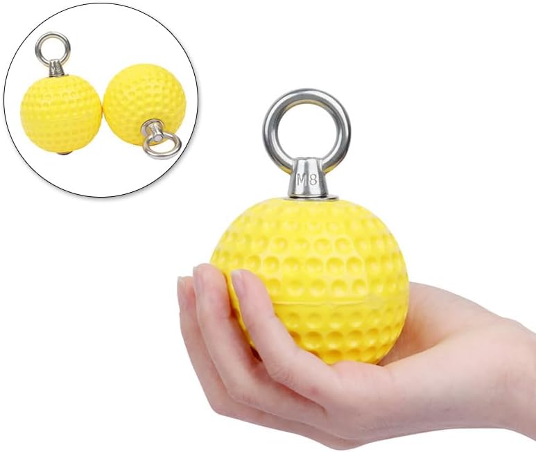 Klettern Pull Up Ball Haltegriffe mit Riemen,Halten Griffe Trainer für Finger,Unterarm,Bizeps,Rücken