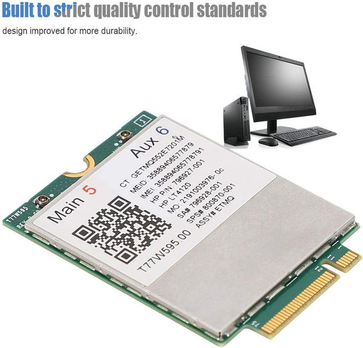 T77W595 4G Modul, 150 Mbit/s 4G LTE Modul Für HP EliteBook G3 / G4 (745 755 820 840 850), ProBook G2