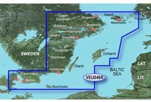 010-C0782-00 Garmin BlueChart g3 VEU046R Vision Regular, Südost Schweden Öregrund, Åland und Malmö,