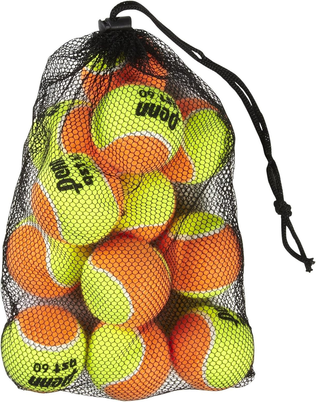 Penn QST 60 Orange Tennis Balls, 12 Ball Mesh Bag