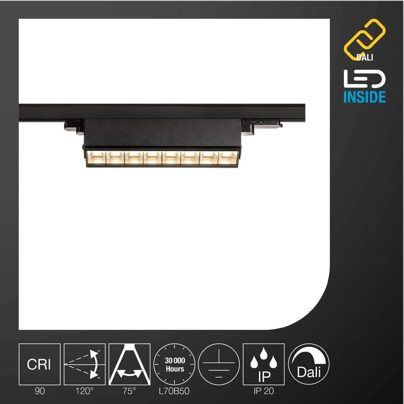 SLV 3 Phasen System Leuchte 3~ SIGHT MOVE / LED 3-Phasen-Strahler, Spot, Decken-Strahler, Decken-Leu