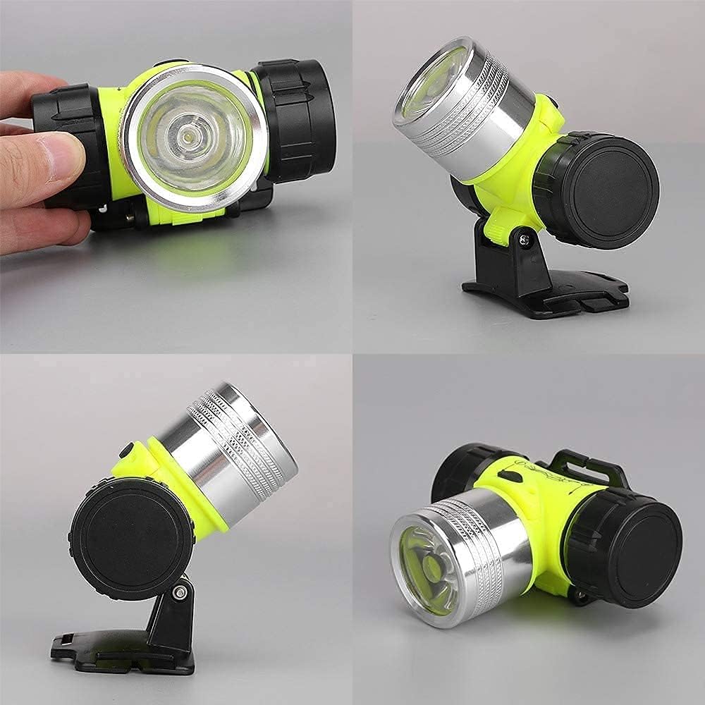 WINDFIRE Tauchstirnlampe, 100000 Lumen Tauchen Schwimmstirnlampe Wasserdichte Unterwasser-Stirnlampe