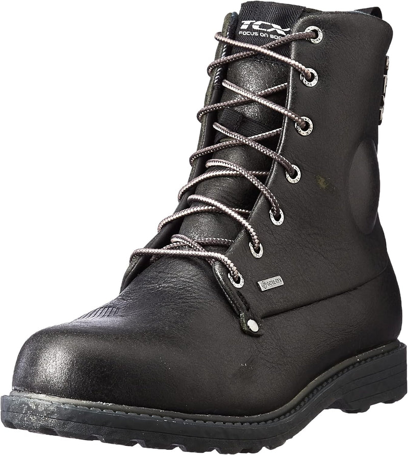 TCX Herren Blend 2 GTX Motorcycle Boot 48 EU Schwarz, 48 EU Schwarz