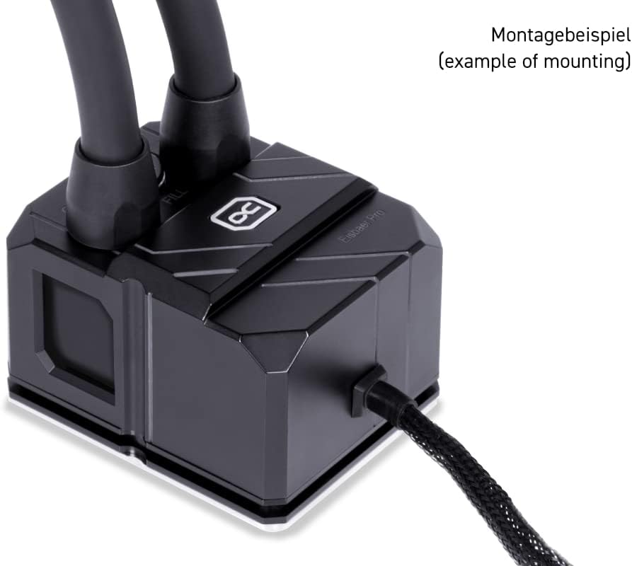 Alphacool 13094 Eisbaer Pro ES (Solo) Full Black CPU Kühler Wasserkühlung