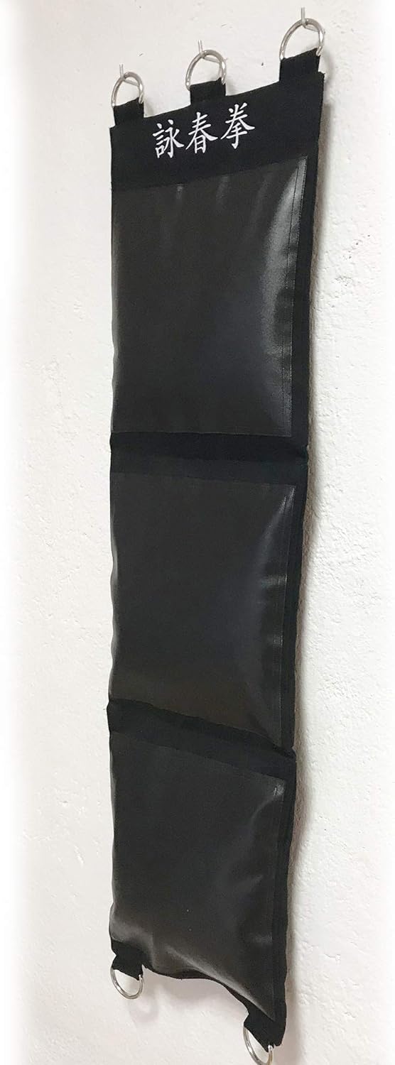 TAO Stanz-Wandtasche Wing Chun Wandtasche Canvas und PU-Leder DREI Abschnitte Ziel Treffer (ungefüll