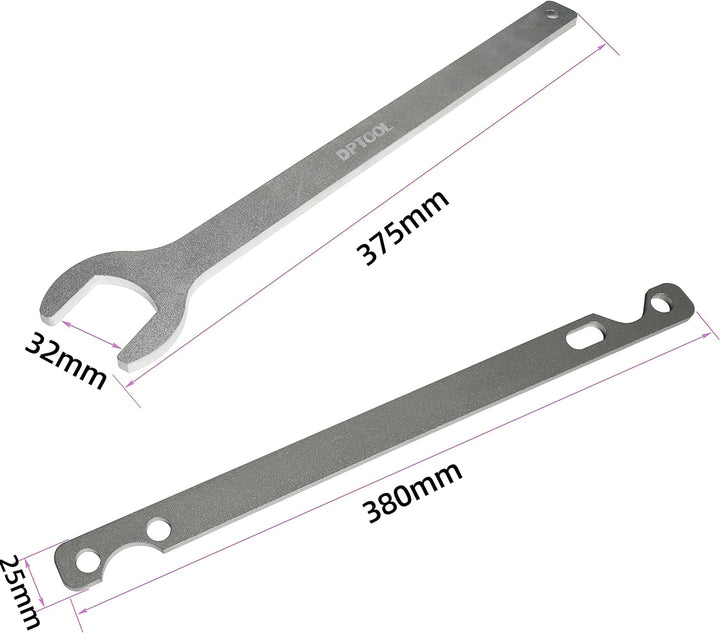 DPTOOL 32mm-Kfz-Lüfterkupplungsmutternschlüssel und Wasserpumpenhalter-Werkzeug für BMW