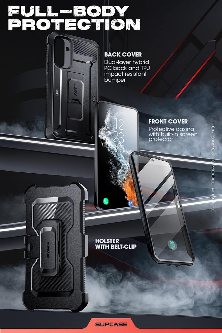 SupCase Outdoor Hülle für Samsung Galaxy A54 Handyhülle Bumper Case 360 Grad Schutzhülle Cover [Unic