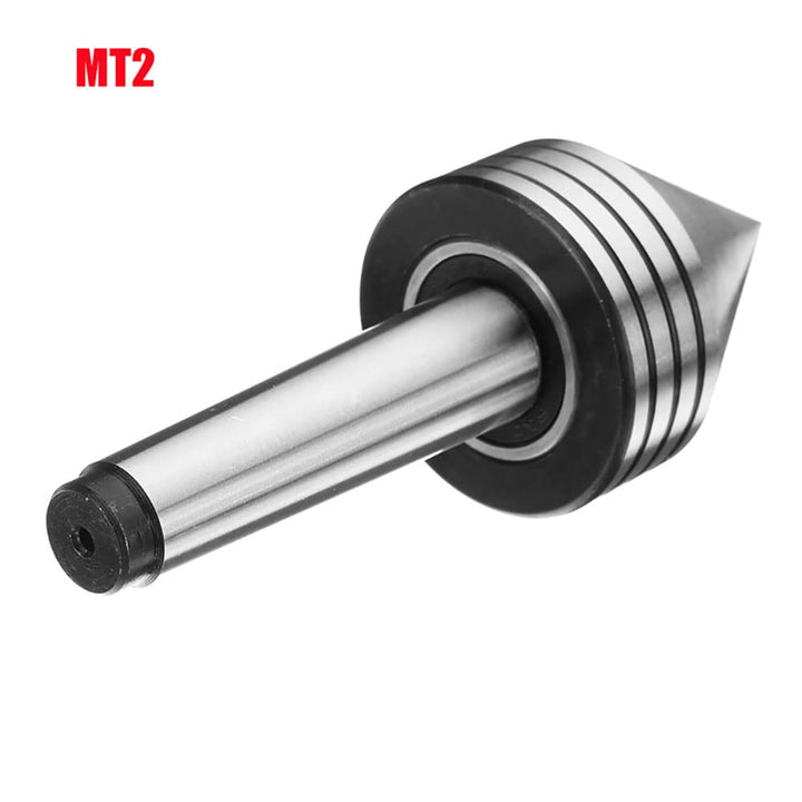 MT2 Live Tailstock Center, Heavy Duty Bearing Tailstock Lathe Center, Woodworking Tapered Turn Cente