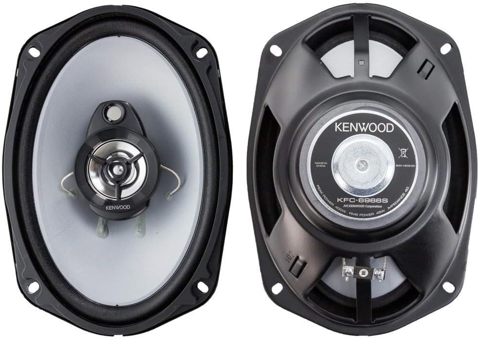 Kenwood KFC-6966S 3-Wege-Auto-Lautsprecher 15 x 23 cm (6 x 9 Zoll) 3 Lautsprecher, 15 x 23 cm (6 x 9