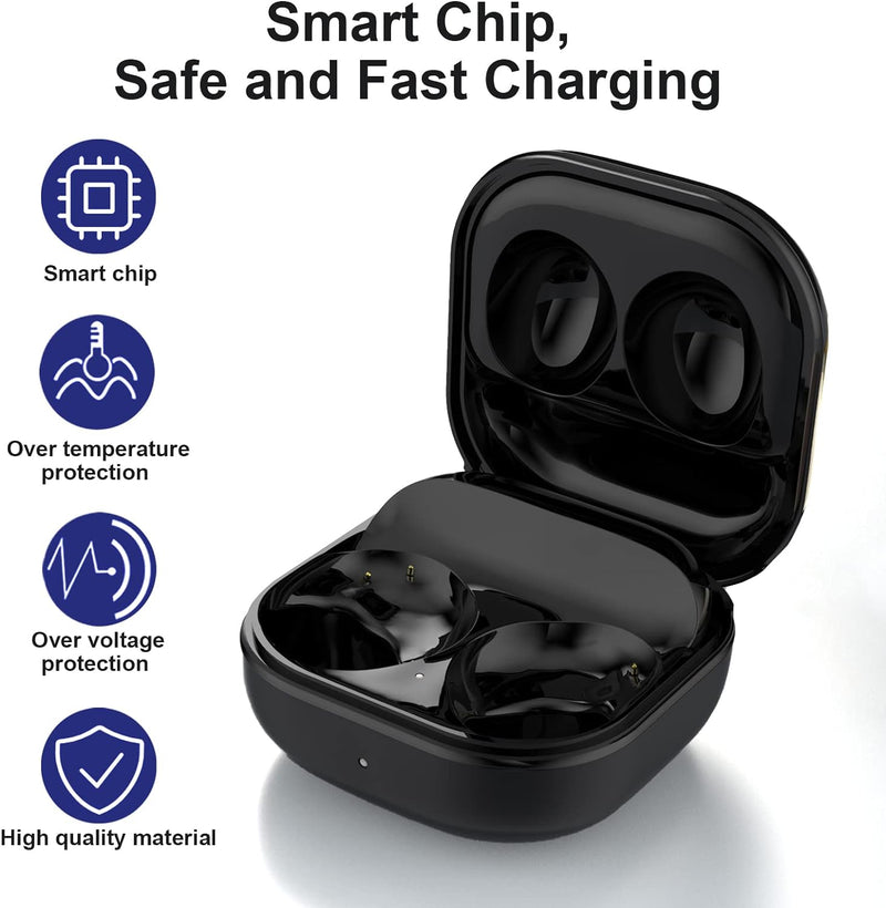 Kabellose Ladecase für Samsung Galaxy Buds 2 Pro, Ersatz Wireless & Wired Charger Case für Galaxy Bu