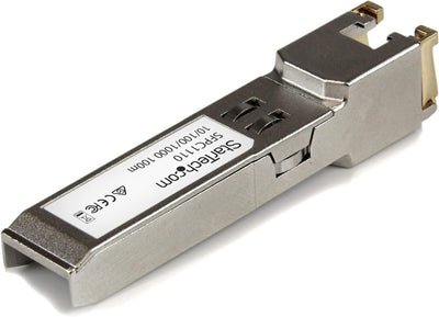StarTech.com Cisco kompatibles Gigabit RJ45 Kupfer SFP Transceiver Modul - Mini-GBIC Gigabit Kupfer,