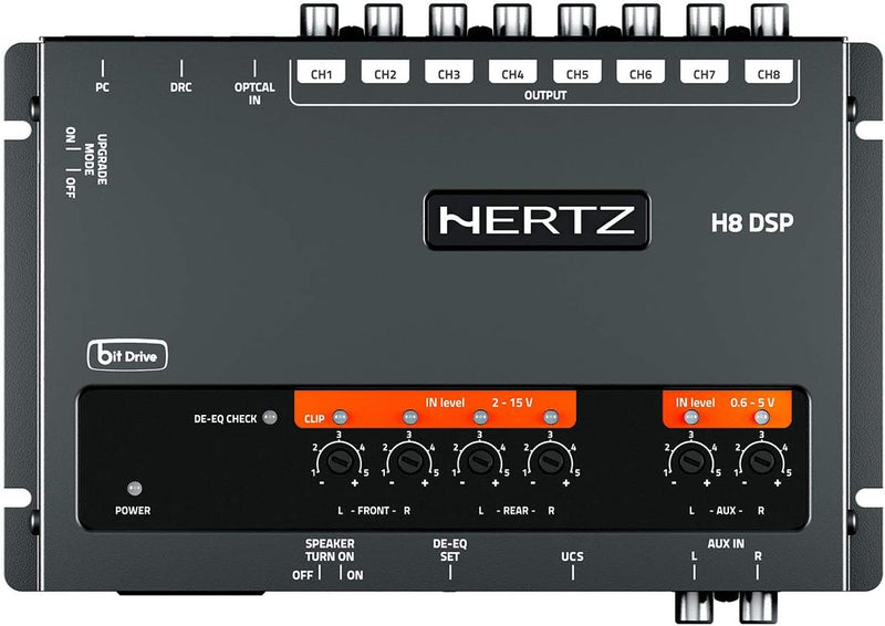 Hertz – DSP Prozessor H8 8 Channel Digital DSP Sound