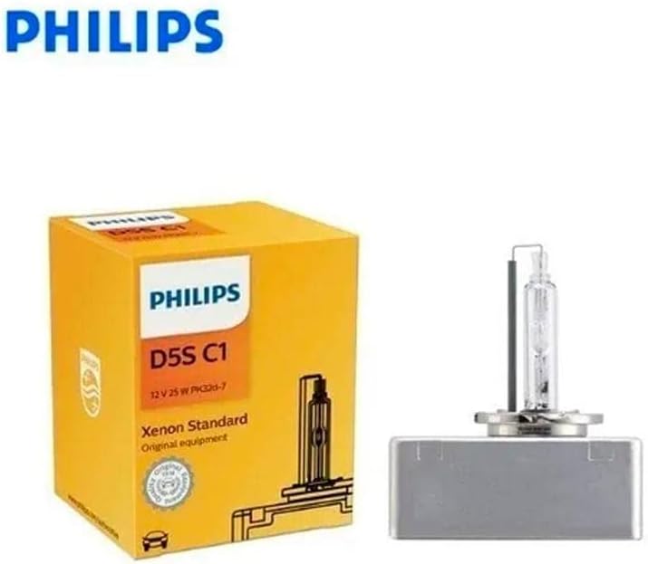 Philips 12410C1 Xenon Standard 12410 C1 D5S 25 W Xenon pk32d-7 Leuchtmittel für Auto, 1 Stück