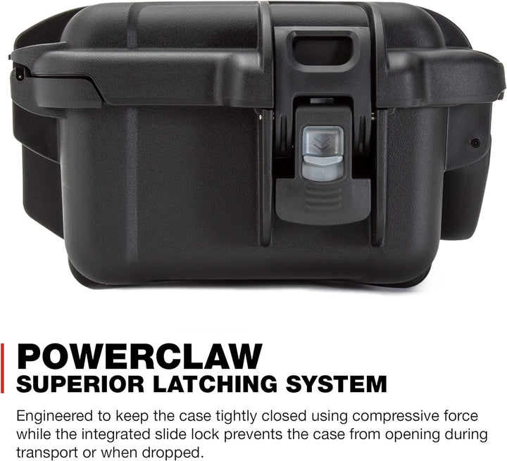 Nanuk 905 Wasserdichter Hartschalenkoffer Mit Gepolsterten Trennwänden - Schwarz Gepolsterte Trennwa