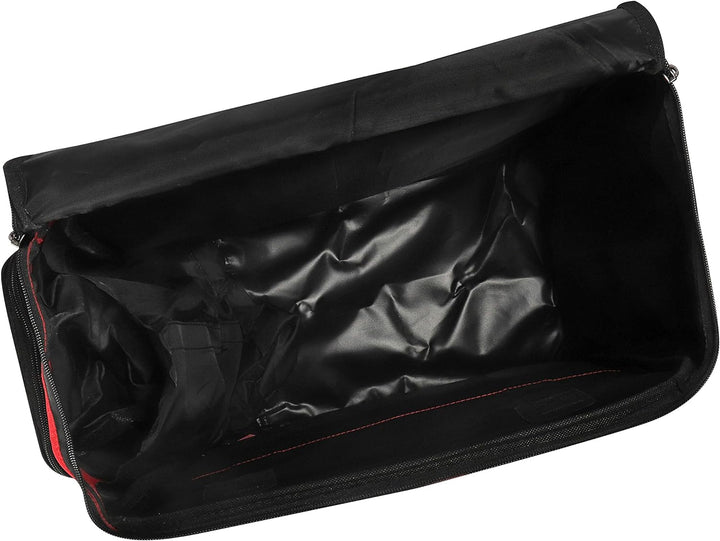 BRUBAKER Skischuhtasche Helmtasche 'Super Function' Comfort Stiefeltasche mit Rucksackfunktion Rot/G