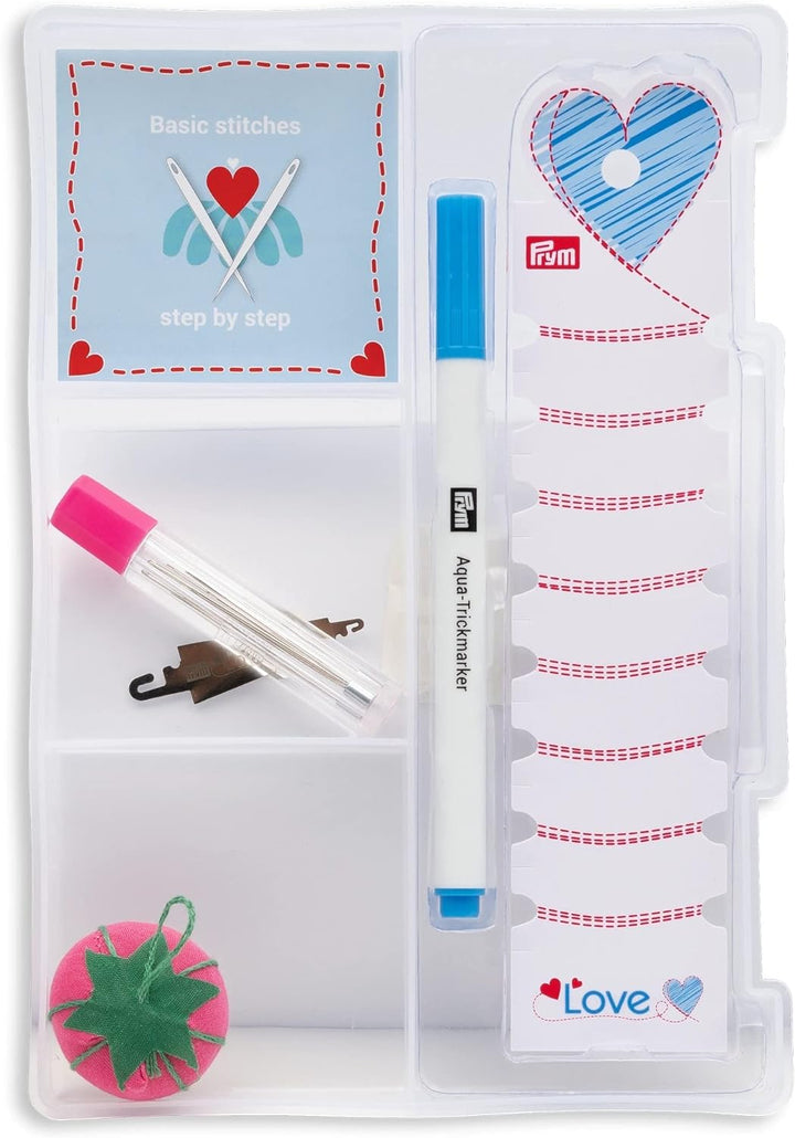 Prym 651.224 Embroidery Beginner Set, Kunststoff, Mehrfarbig, Einheitsgrösse