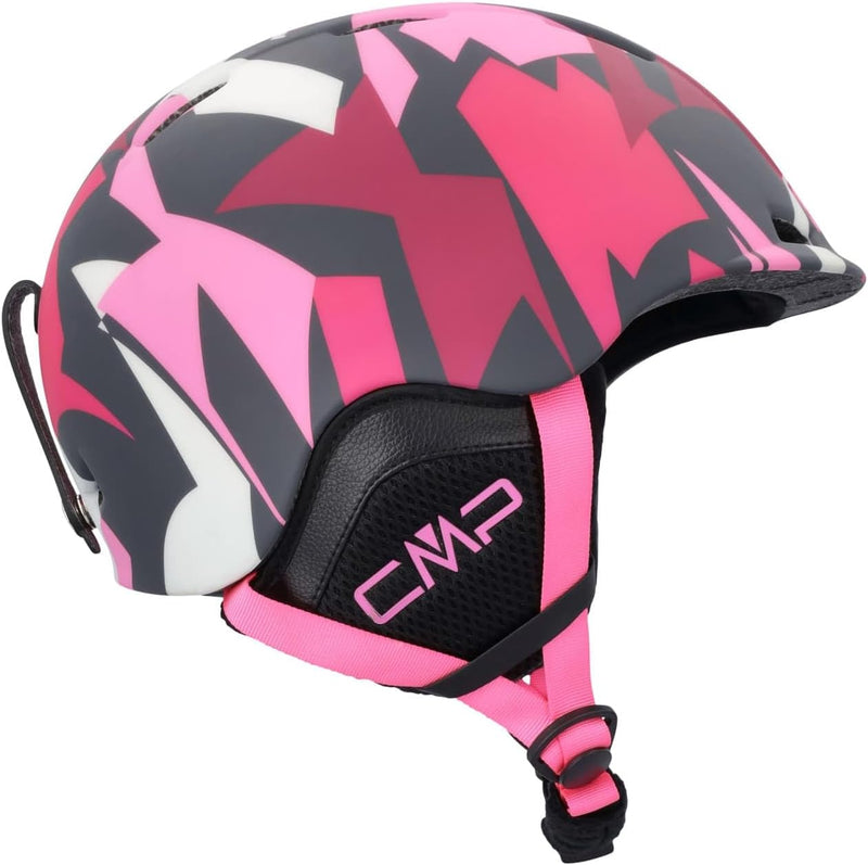 CMP Kinder Casco Da Sci E Snowboard Xj-4 Skihelm S Magenta-Pink Fluo, S Magenta-Pink Fluo