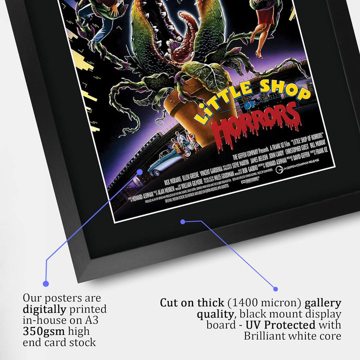 HWC Trading FR A3 Little Shop of Horrors Filmposter Rick Moranis Gifts Gedrucktes Autogrammbild für