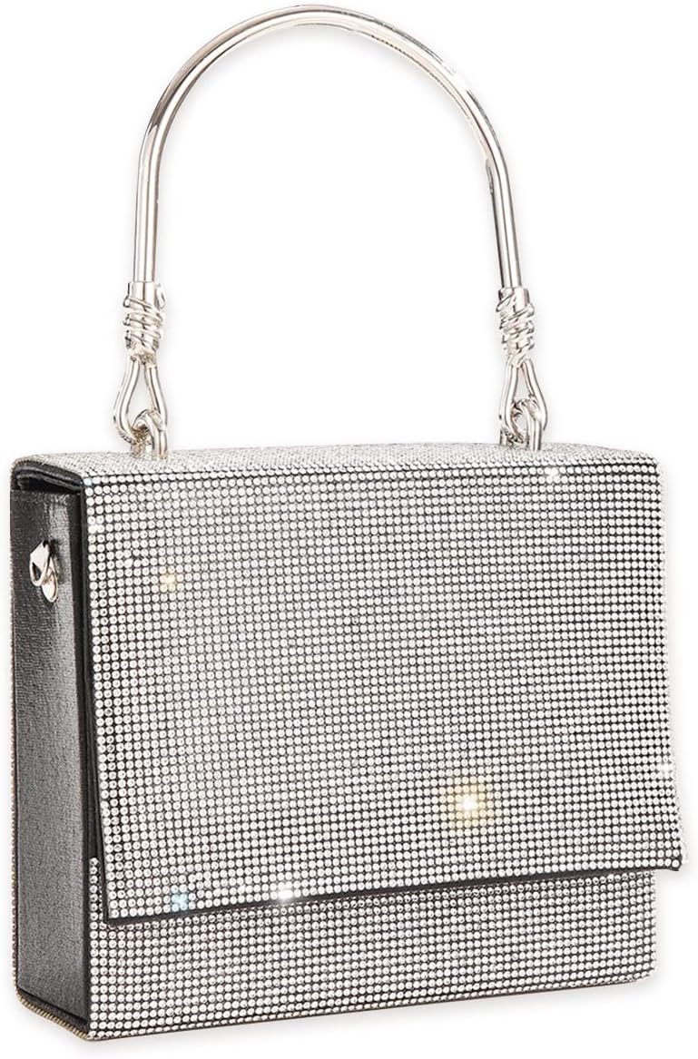 CORIOS Abendtasche Damen Strasssteine Handtasche Diamant Clutch Bag Shiny Strass Handtasche Klein Ta