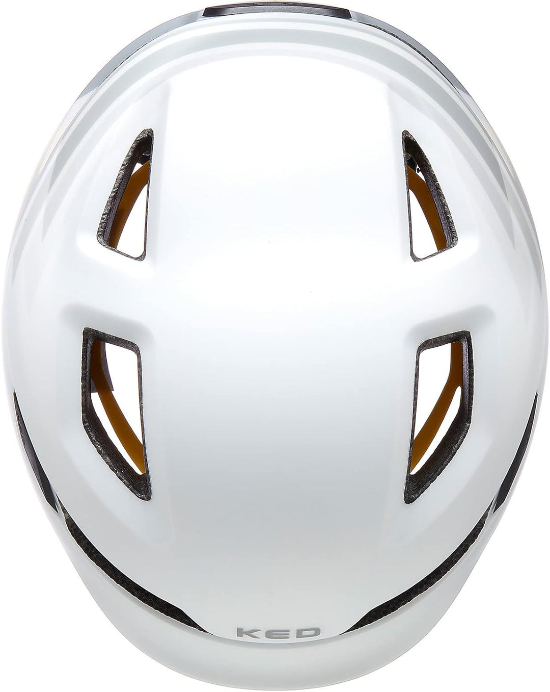 KED Pop MIPS Kinder Fahrrad Helm schwarz/weiss 2023 grey S | 48-52cm, grey S | 48-52cm