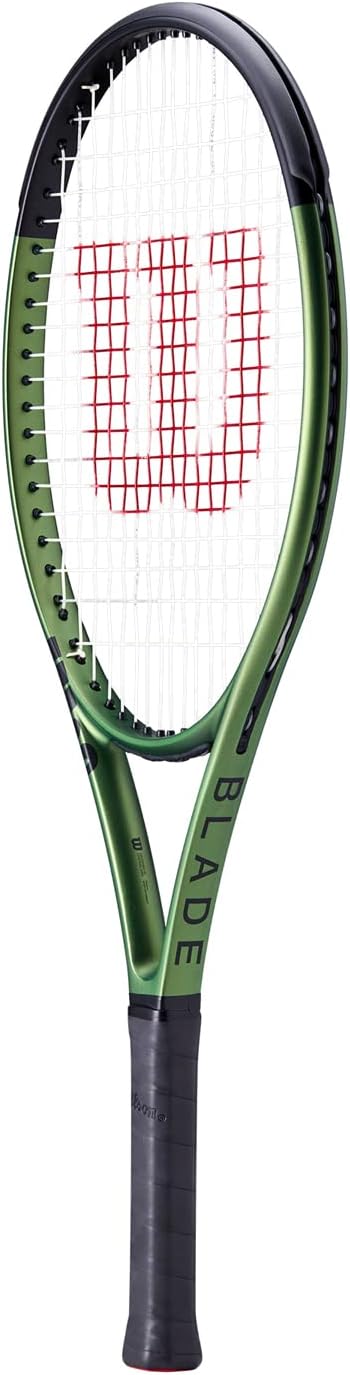 Wilson Tennisschläger Blade Jr v8.0, Für Kinder, Carbonfaser, Grifflastige Balance 25, 25