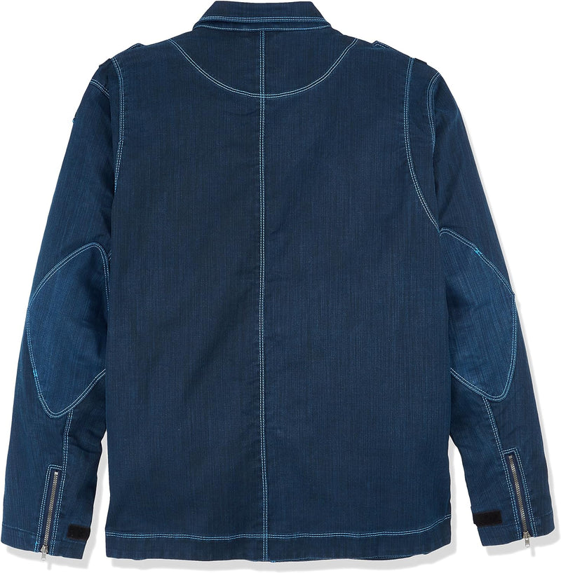 Cofra V470-0-02.Z56 Arbeitsjacke "Vizela", marineblau / hellblau, Grösse 56 56 NAVY / BLUE, 56 NAVY