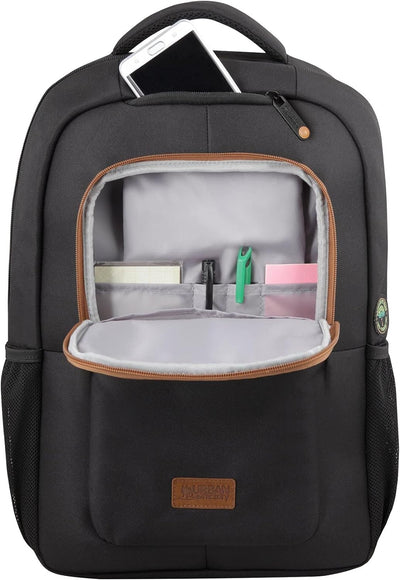 Urban Factory Laptop-Rucksack, 15,6 Zoll, Schwarz