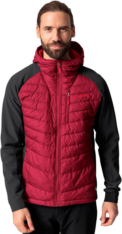 VAUDE Men's Elope Hybrid Jacket - Winterjacke Herren XL dark indian red, XL dark indian red