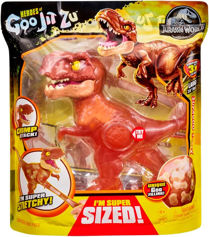 Heroes of Goo Jit Zu Actionfigur - Jurassic World - SUPAGOO T Rex Mehrfarbig CO41307