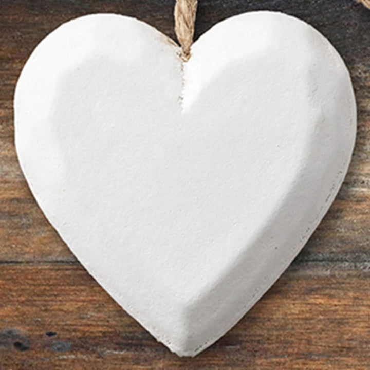 Feeby Vlies Leinwandbild Startseite Heart Wood 90x60 cm Druckbild Wandbild Wanddekoration Deko Wand