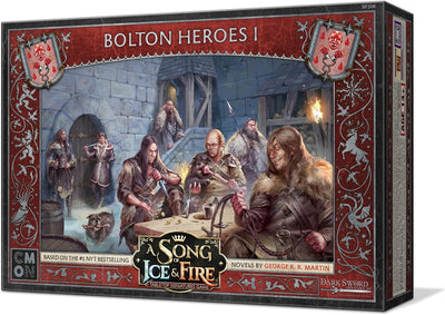 A Song of Ice and Fire Tabletop Miniatures Bolton Heroes I Box Set – Strategiespiel für Jugendliche